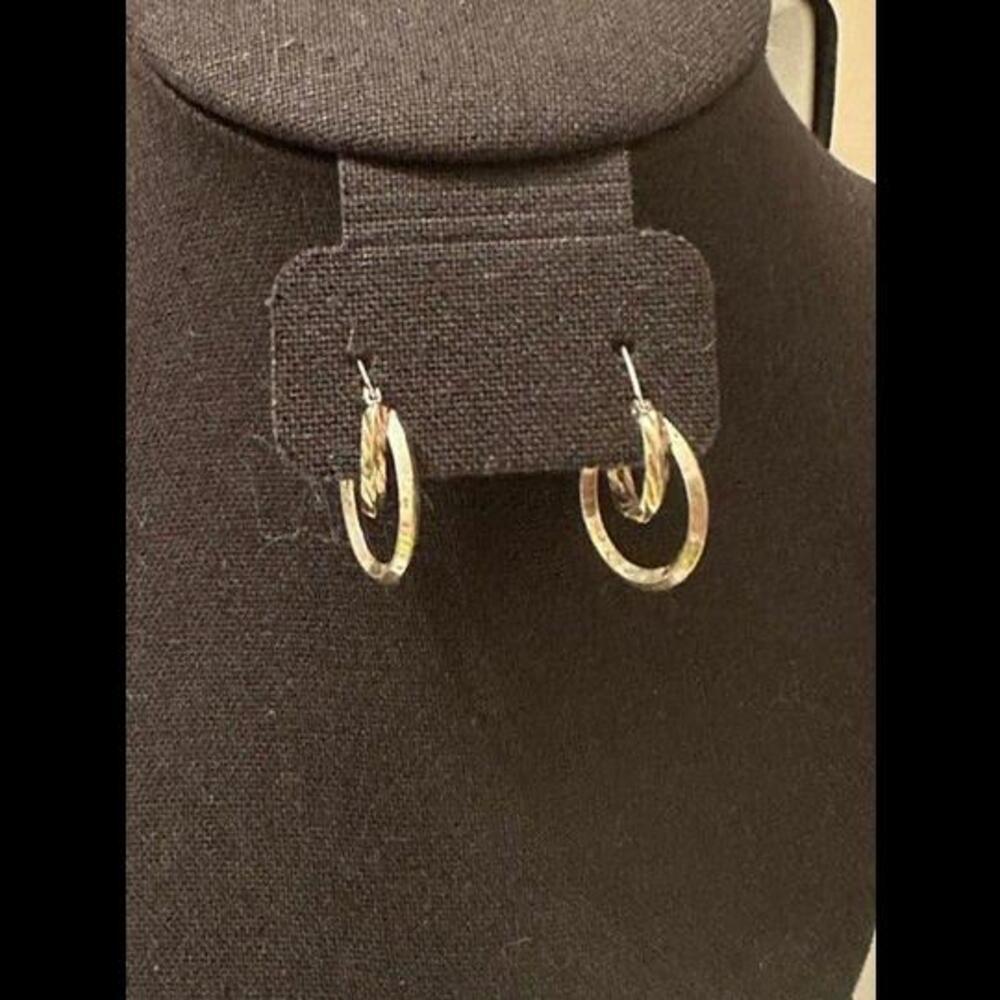 Elevate Your Style with Silver and Gold Small Hoop Earrings!